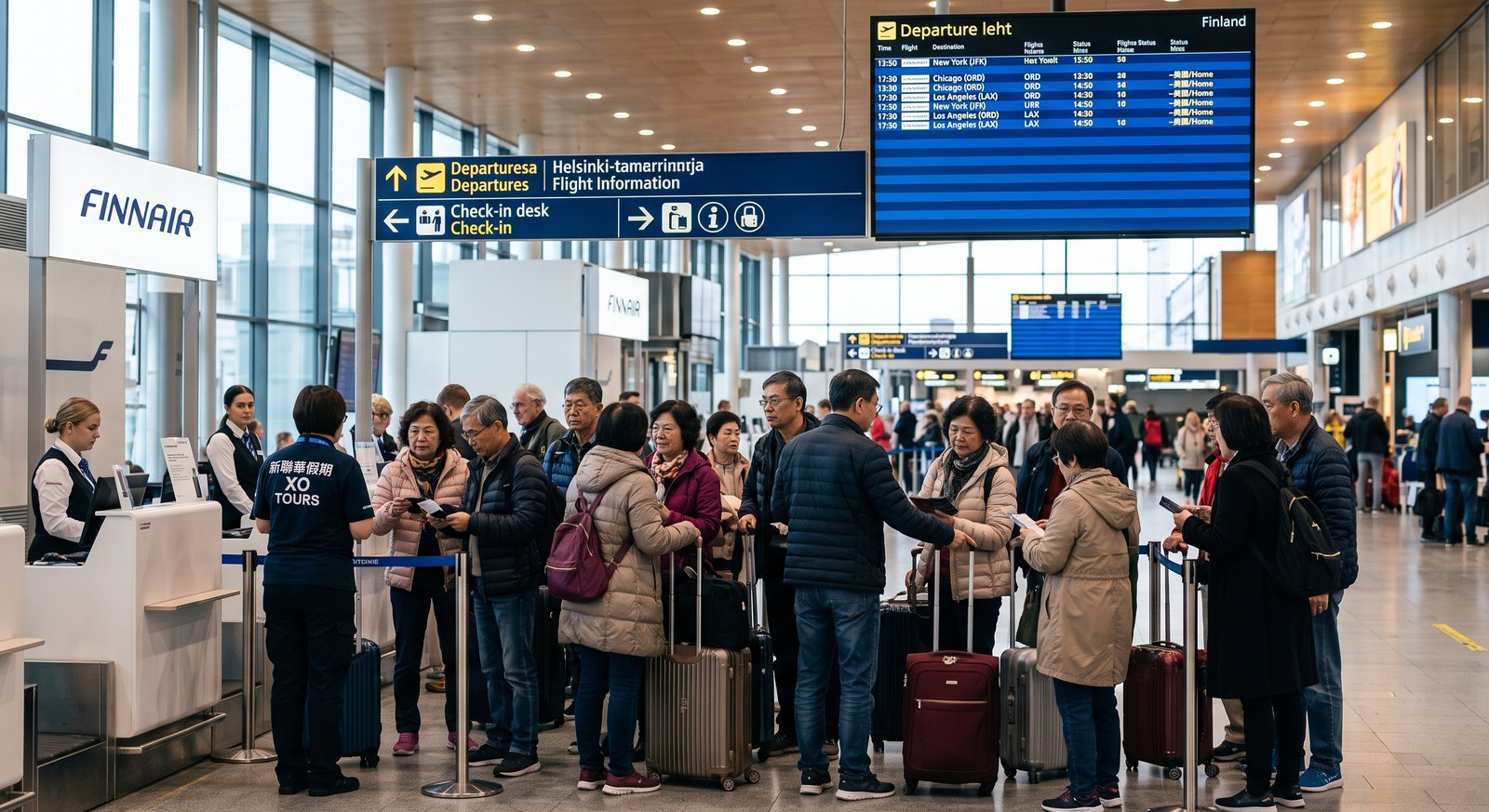 赫尔辛基Helsinki✈-美国/H