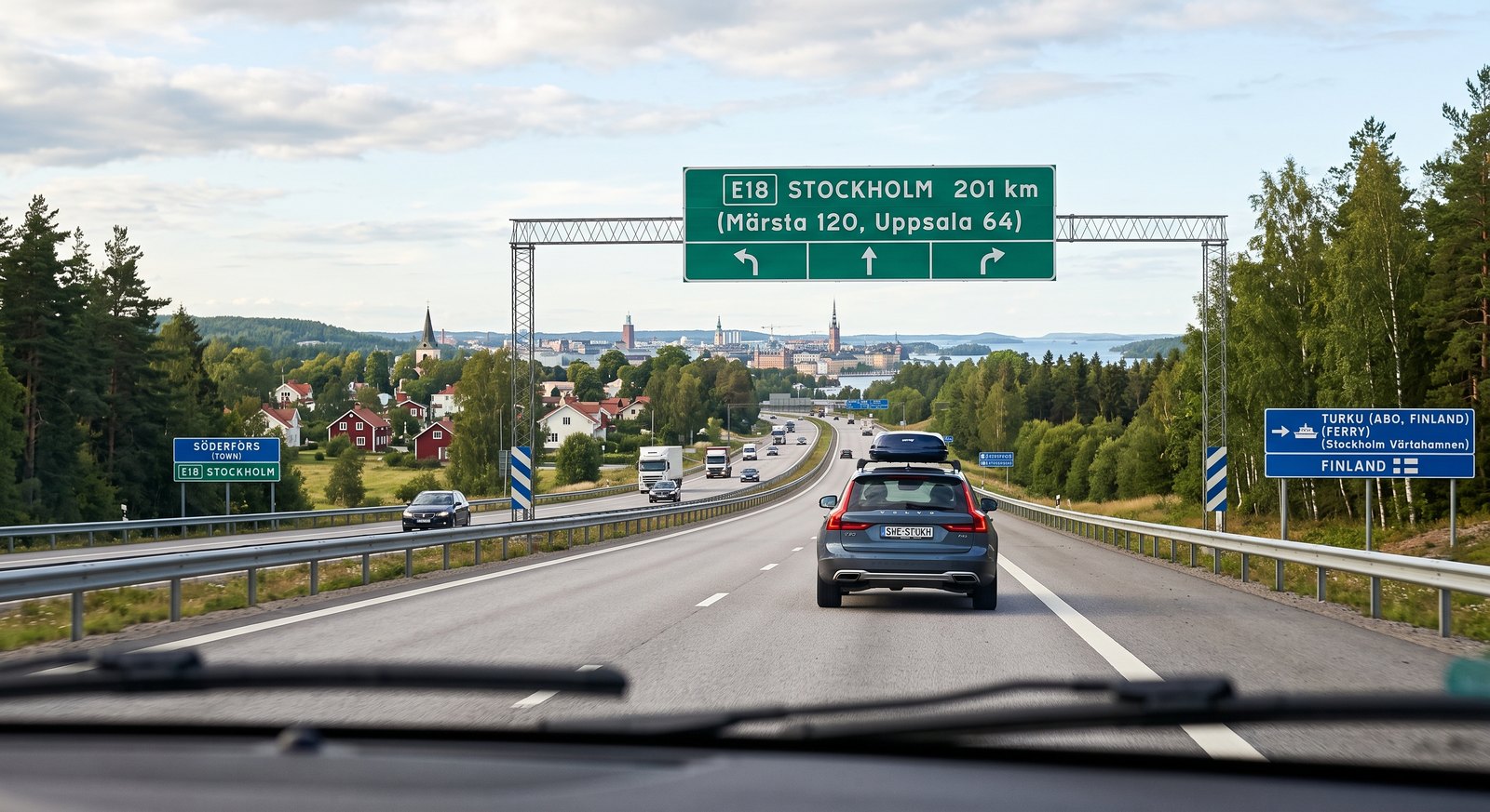 瑞典小镇Swedish town -