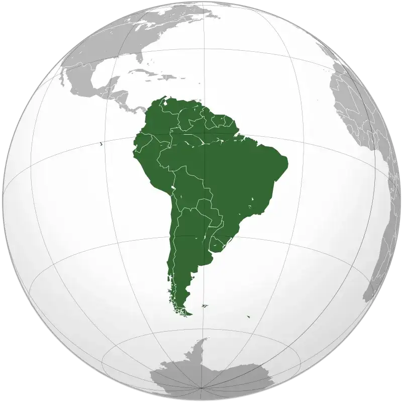 中南美洲图示 (South America Icon)